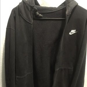 Black NIKE zip up